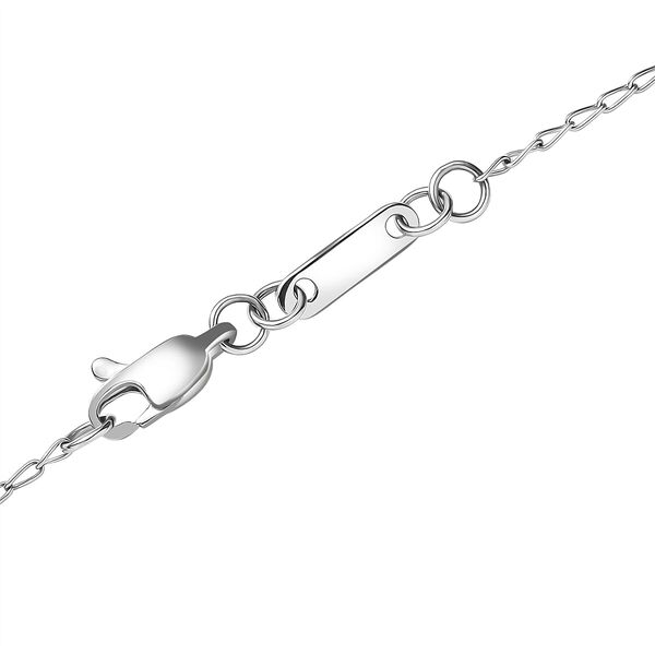 RHAPSODY zertifizierter und gepr&uuml;fter AAAA Tansanit und VS-EF Diamant Anh&auml;nger mit 50cm Kette in 950 Platin - 3,17 ct. image number 5