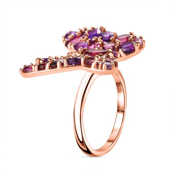 Rhodolith Granat Ring - 4,27 ct. image number 5