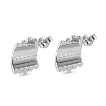 LUSTRO STELLA Zirkonia Ohrringe - 3,69 ct.