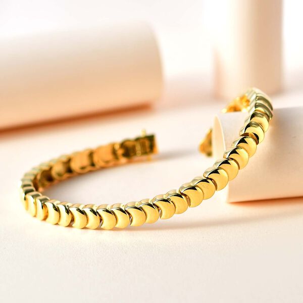 Flaches Scheibenarmband 19 cm image number 8