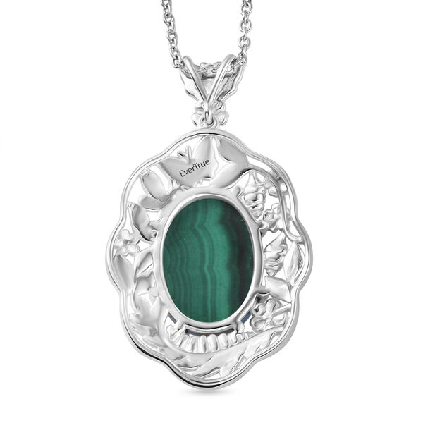 EVER TRUE AA Malachit Schmuckset ca. 50 cm ca. 14,75 ct. image number 4