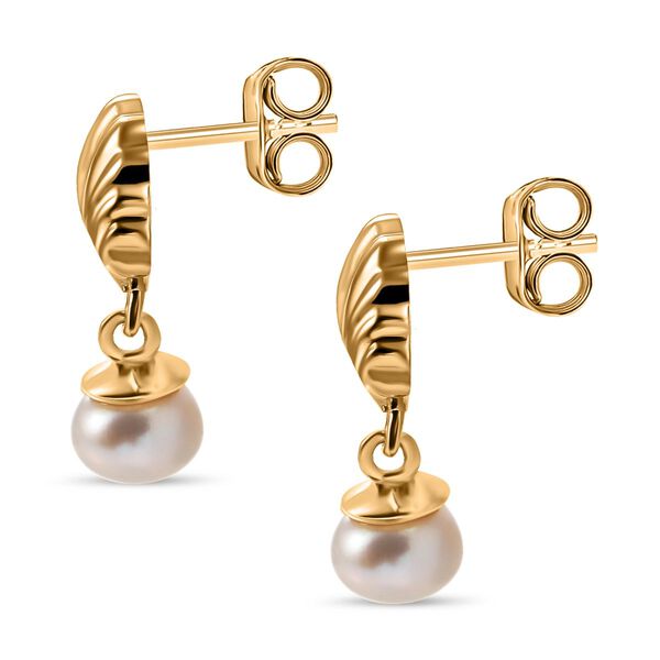 S&uuml;&szlig;wasser Perle-Ohrringe image number 4