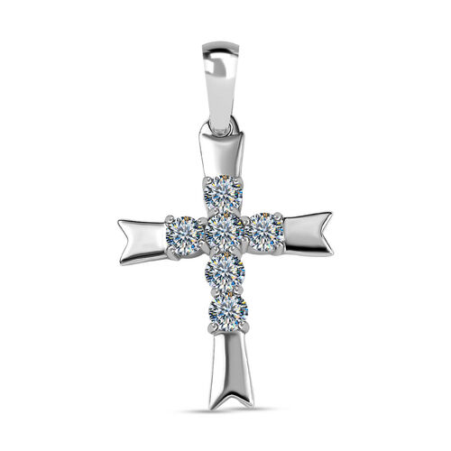 Moissanit Anhänger - 0,66 ct. image number 0
