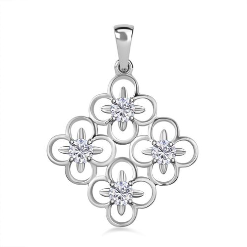 Moissanit Anhänger - 0,61 ct. image number 0