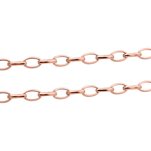 925 Silber rosévergoldet Kette ca. 75 cm ca. 11,68g image number 1