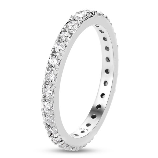 LUSTRO STELLA - wei&szlig;er Zirkonia-Ring, 925 Silber  ca. 1,09 ct image number 5