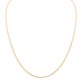 Italienische Singapur-Kette, 925 Silber vergoldet, ca. 60 cm, ca. 2,98g