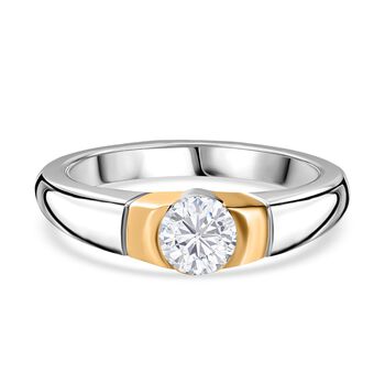 Moissanit Ring - 0,44 ct.