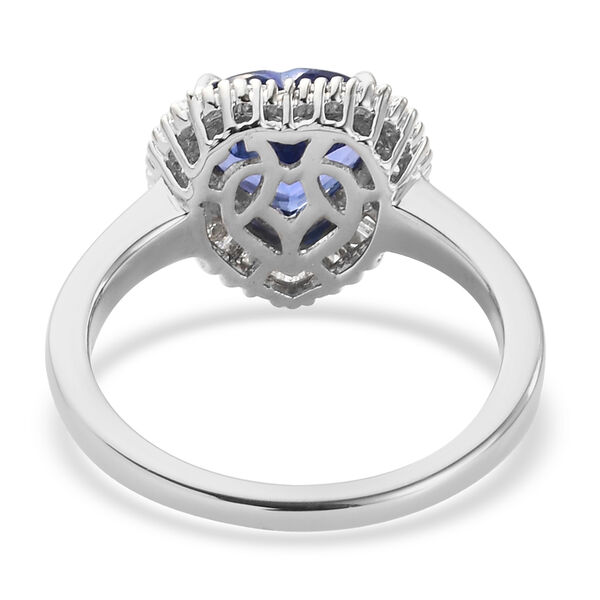 RHAPSODY AAAA Tansanit und Diamant-Ring, VS E-F, 950 Platin  ca. 2,40 ct image number 5