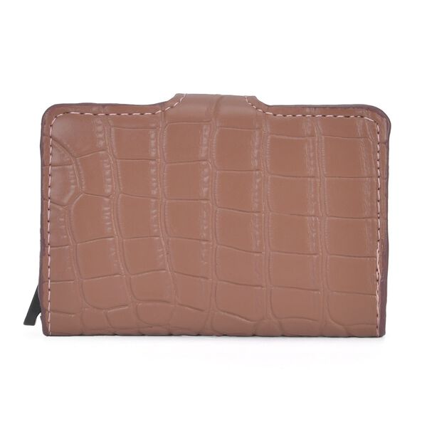 Kompakter Kartenhalter mit RFID-Schutz, braun image number 2