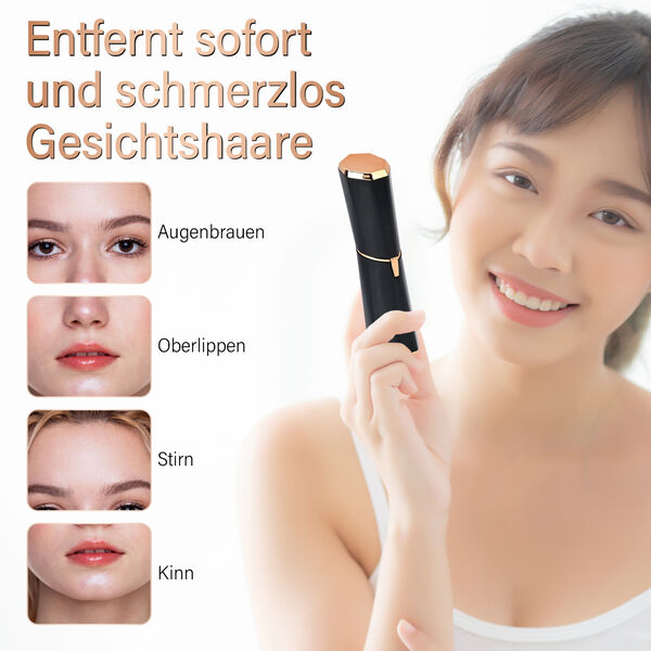 Mini-Haarentferner- schwarz image number 2