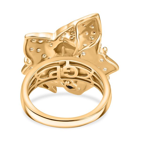 GP Trionfo Kollektion- Nat&uuml;rlicher Chromdiopsid, Citrin und blauer Saphir Ring/ Anh&auml;nger - 1,15 ct. image number 5