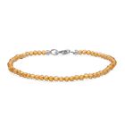 Citrin Armband ca. 19 cm 925 Silber rhodiniert ca. 10.00 ct