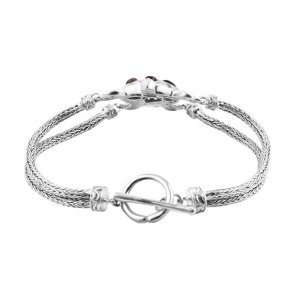 Royal Bali - AAA mehrfarbiges Turmalin Armband, ca. 19 cm, 925 Silber ca. 2.23 ct image number 3