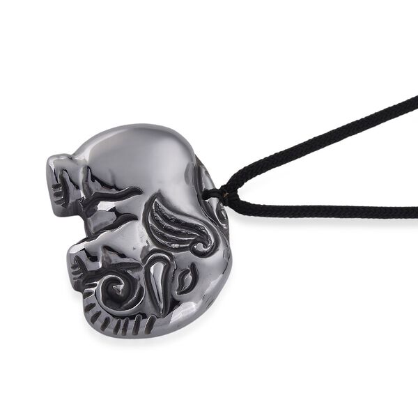 Terahertz Halskette, Elefantemotiv, ca. 71 cm, ca. 100.00 ct image number 3