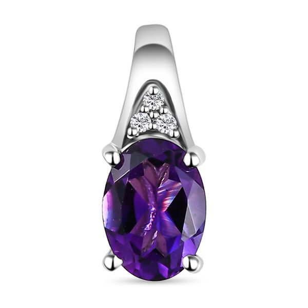 Nat&uuml;rlicher, marokkanischer Amethyst-Ring, Anh&auml;nger und Ohrringe, ca. 2,53 ct image number 7