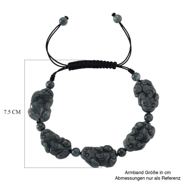 Flexibles Olmek Jadeit Armband - 85 ct. image number 6