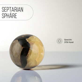 Gem Crystal Kollektion - Septarian Sph&auml;re, 3-4 cm, 3750 cts.