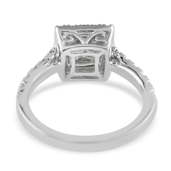 RHAPSODY Diamant zertifiziert VS E-F Cluster Ring 950 Platin image number 4