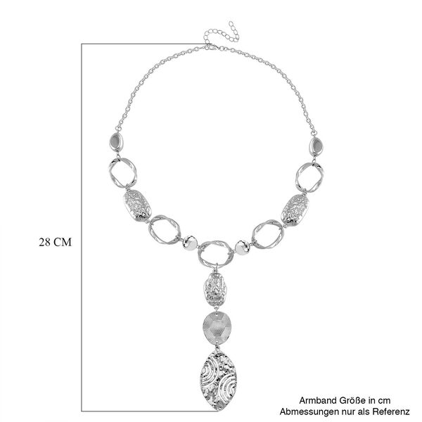 Y-Halskette in Silberton, 52 cm image number 5