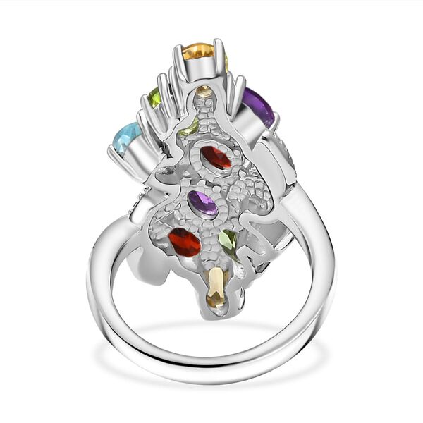 Mehrfarbiger Edelstein-Ring - 5,04 ct. image number 5