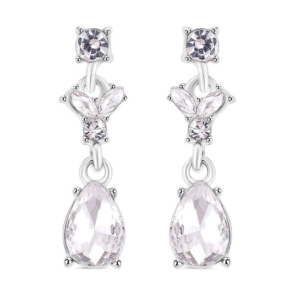 Lila Kristall Schmuckset Eisen, Legierung, Legierung Std Gelb image number 9