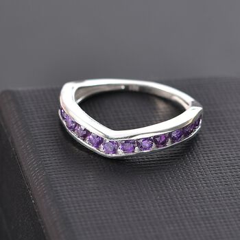 LUSTRO STELLA Amethyst Zirkonia Ring