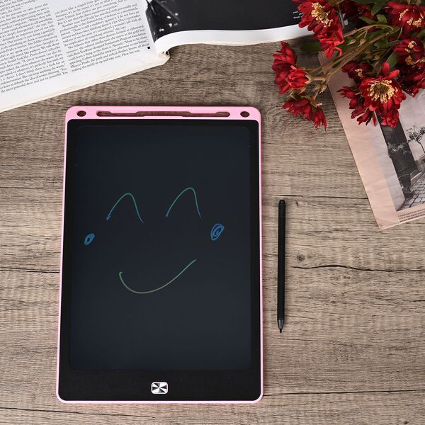 LCD Schreibtafel f&uuml;r Kinder, Spielzeug, rosa image number 1