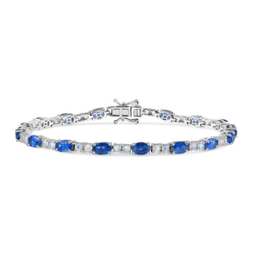 D'Joy AA Kyanit und Regenbogen Mondstein Armband image number 0
