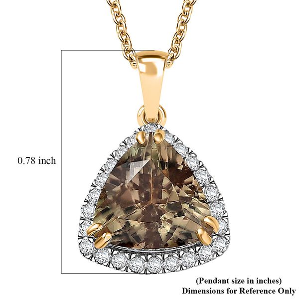 AAA Turkizit, Weißer Diamant Schmuckset ca. 50 cm 585 Gold ca. 2,79 ct. image number 5