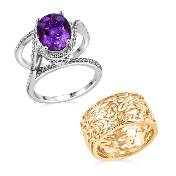 Mashamba Amethyst Ring - 5,57 ct. image number 4