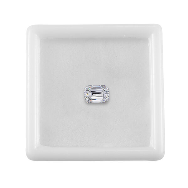 Moissanite Octagon 7x5 Faceted Cut 1A 1.00 Ct image number 4