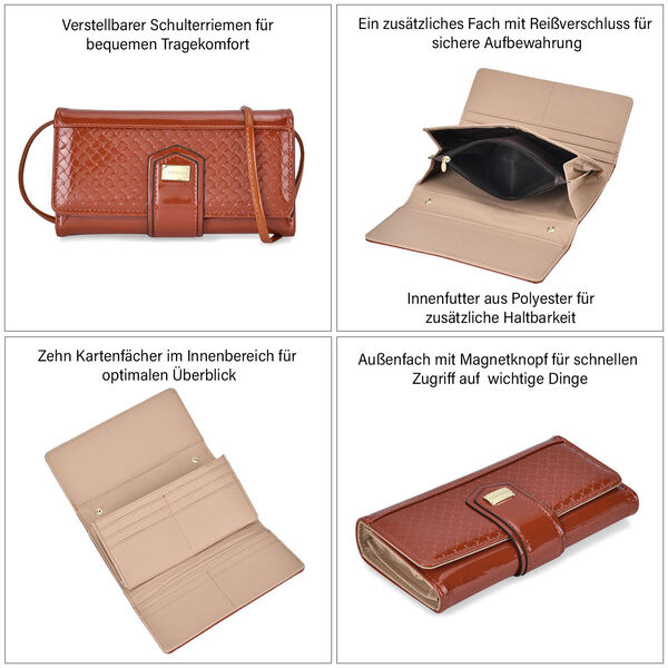 PASSAGE Crossbody Tasche, Orange image number 3