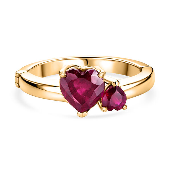 D'Joy afrikanischer Rubin Ring - 2 ct.