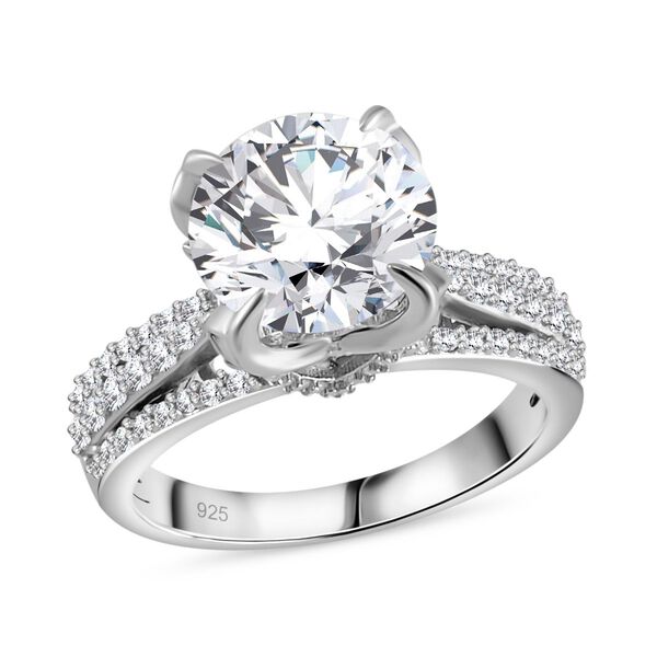 Moissanit Ring - 4,20 ct. image number 0