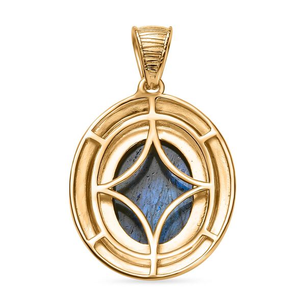 AAA Labradorit Anh&auml;nger - 10,84 ct. image number 6