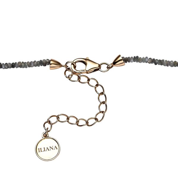 ILIANA AAA Alexandrit Halskette in 750 Gelbgold, 45 cm - 50 ct. image number 6