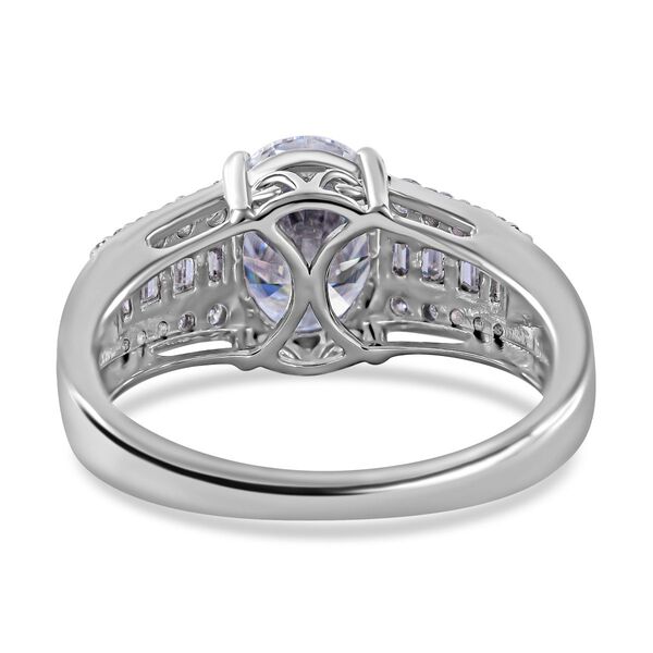 Moissanit Ring - 3,21 ct. image number 5