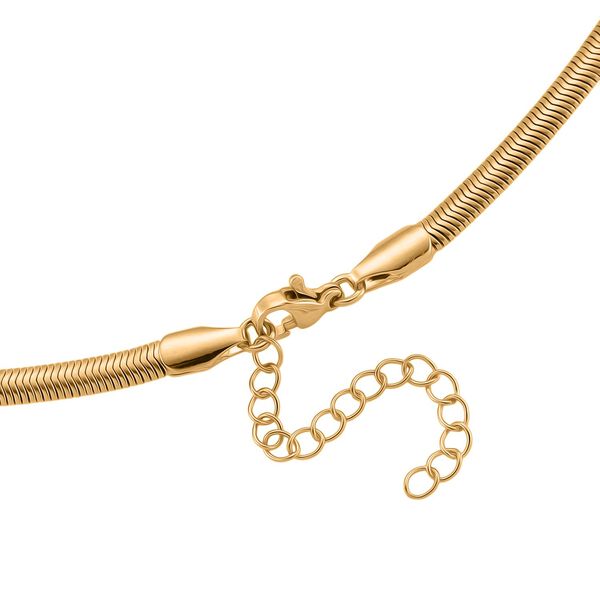 5er-Set Halsketten, ca. 45 cm + 5 cm Extender, Nickelfreies Messing Goldfarben image number 13