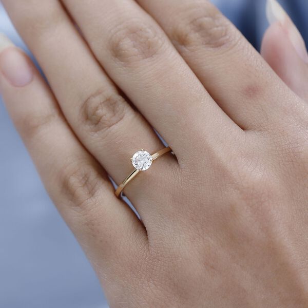 ILIANA Diamant Ring in 750 Gold - 0,50 ct. image number 2