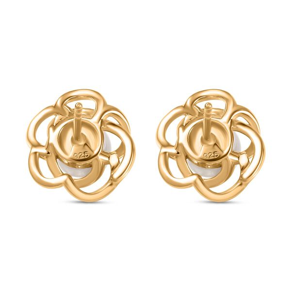 Süßwasserperlen Ohrringe - 3,16 ct. image number 6