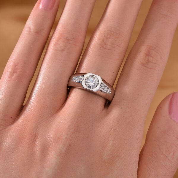 Moissanit Ring - 1 ct. image number 3