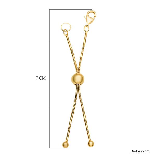925 Silber vergoldetSchmuck Zubehör ca. 1,19g image number 2
