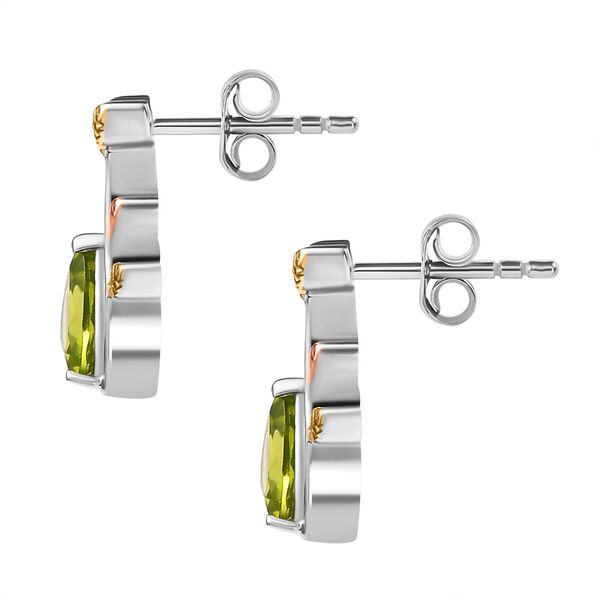 Peridot Ohrringe - 1,91 ct. image number 4