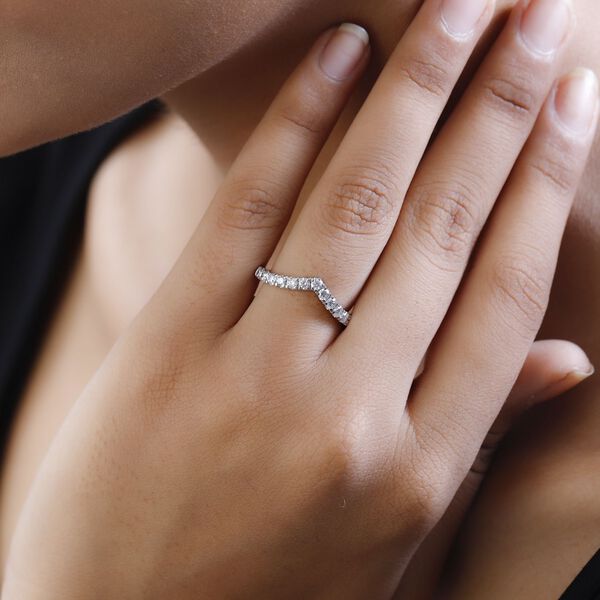 Moissanit Ring - 0,60 ct. image number 9