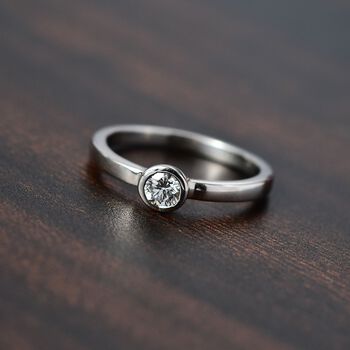 LUXURIANT VS-EF Labor Diamant Ring - 0,25 ct.