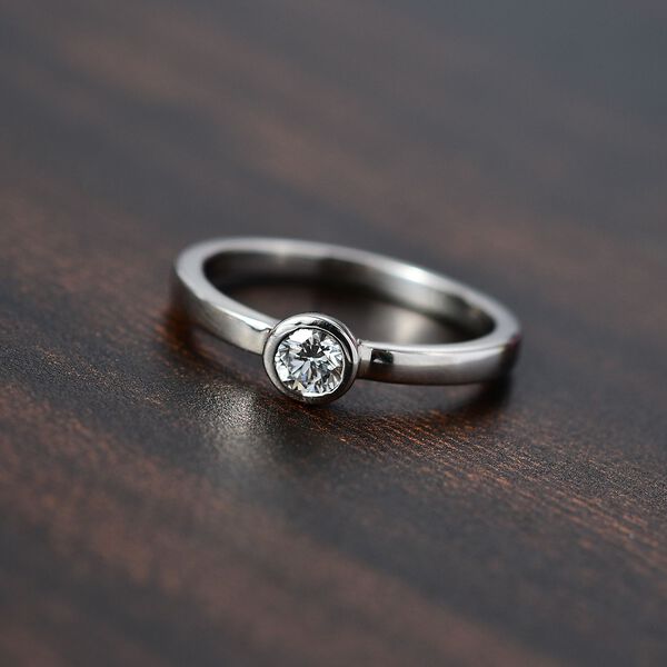 LUXURIANT VS-EF Labor Diamant Ring - 0,25 ct. image number 4