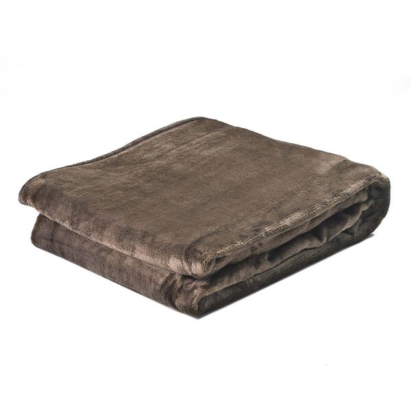 Premium Kuscheldecke aus 100% Mikrofaser, 450 gsm, Größe: 150x220 cm, beige image number 3