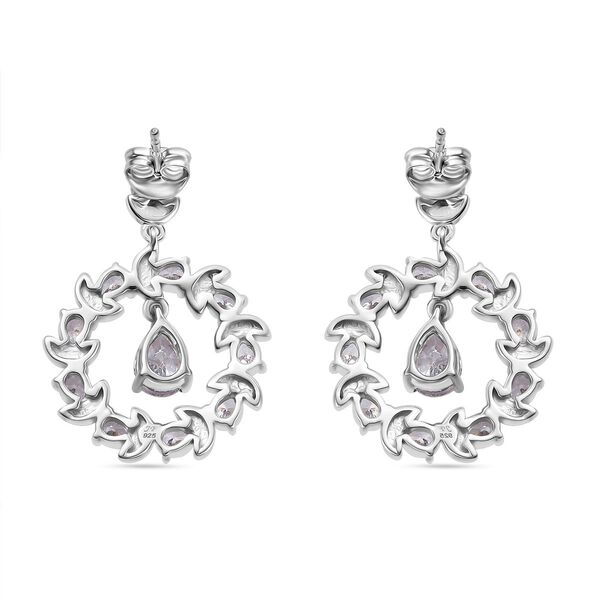 J Francis gefertigt mit SWAROVSKI- Zirkonia Ohrringe image number 5