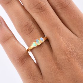 D'Joy AA natürlicher, äthiopischer Welo Opal Ring - 0,41 ct.